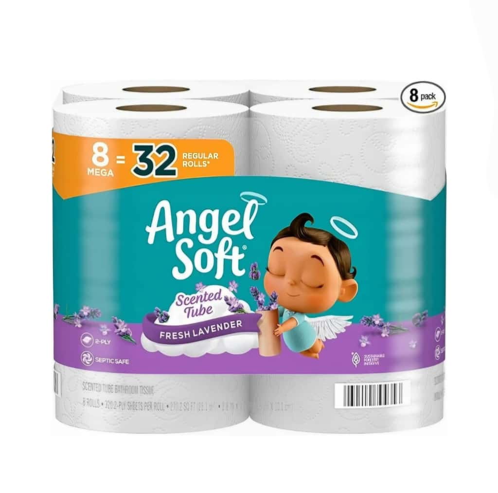 Angel Soft 8=32 Fresh Lavender