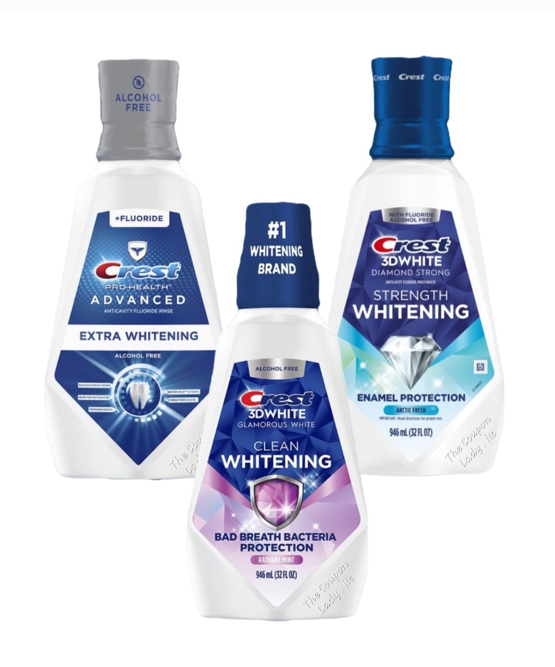 Crest Whitening Mouthwash 32 fl