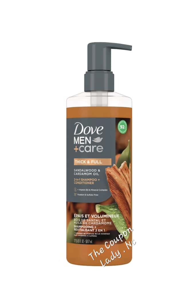 Dove Men +Care 2-in-1 Thick & Full 17.5 fl