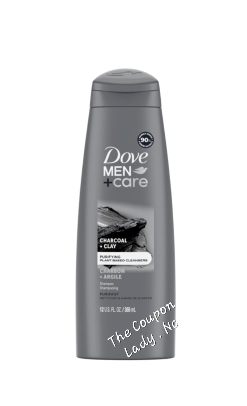 Dove Men +Care Charcoal + Clay Shampoo 12 fl