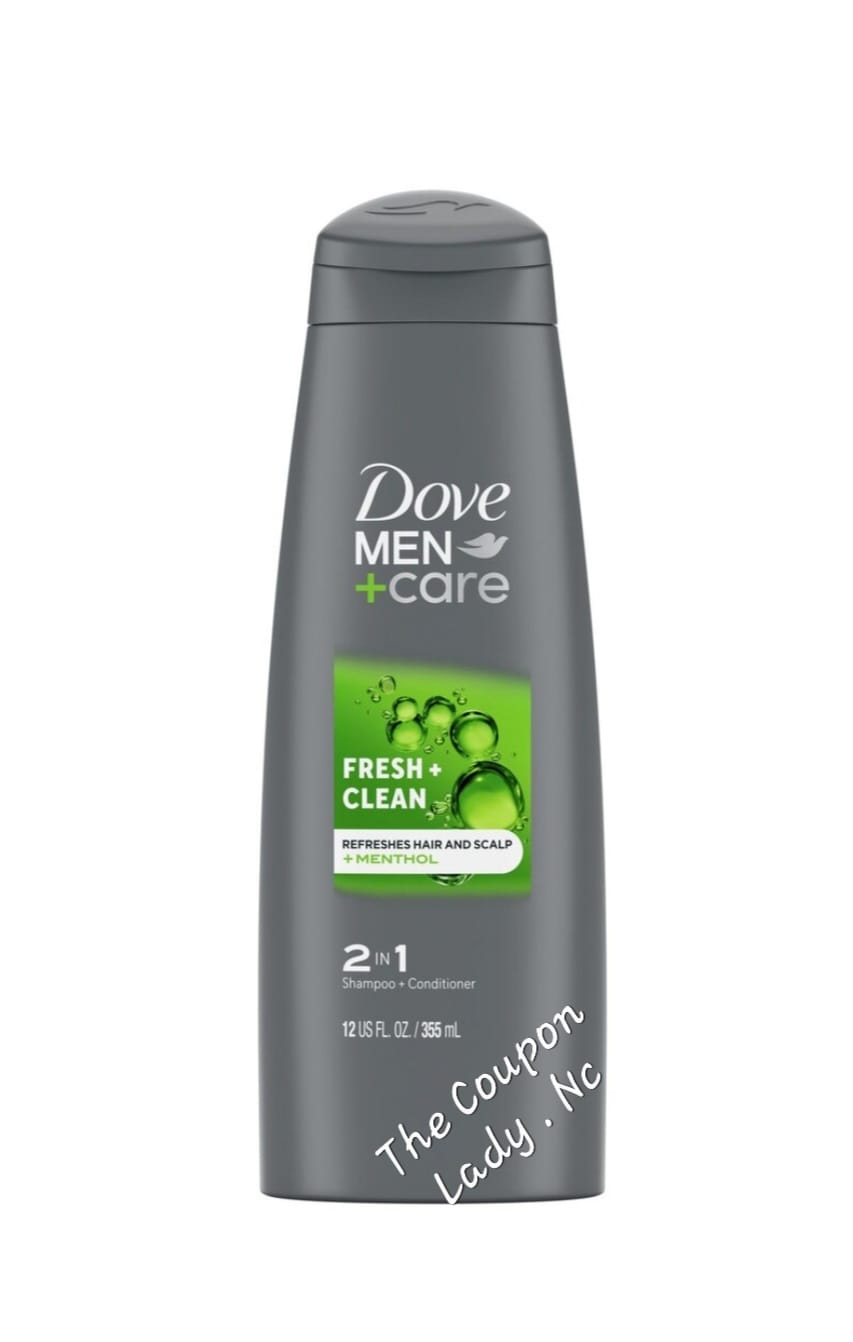 Dove Men +Care Fresh + Clean 2-in-1  12 fl