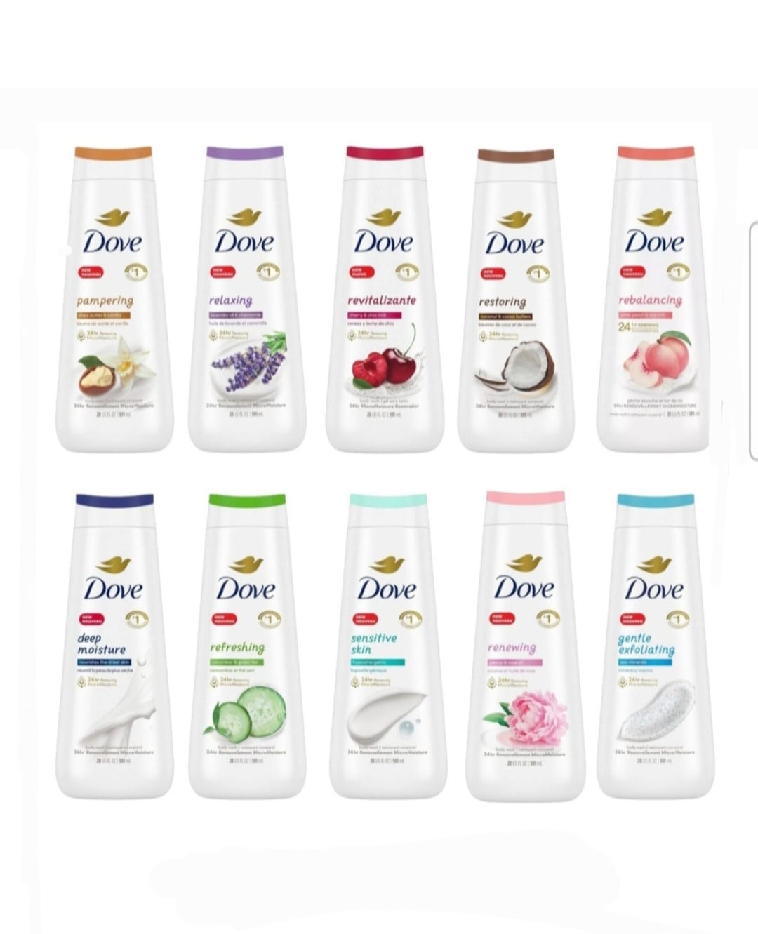 Dove Women Body Wash 20 fl