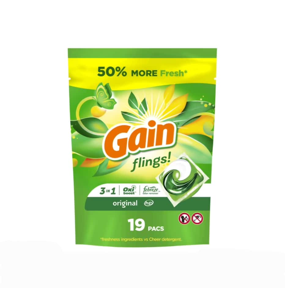 Gain Flings Original 19 Pacs