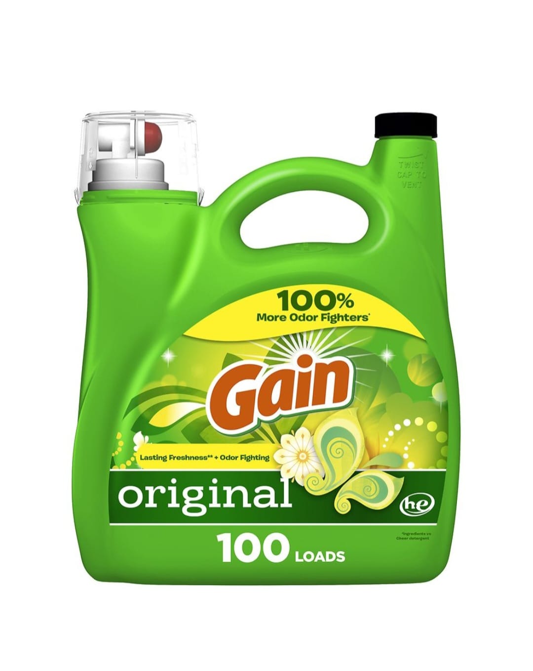 Gain Liquid Loundry Detergent 144 fl