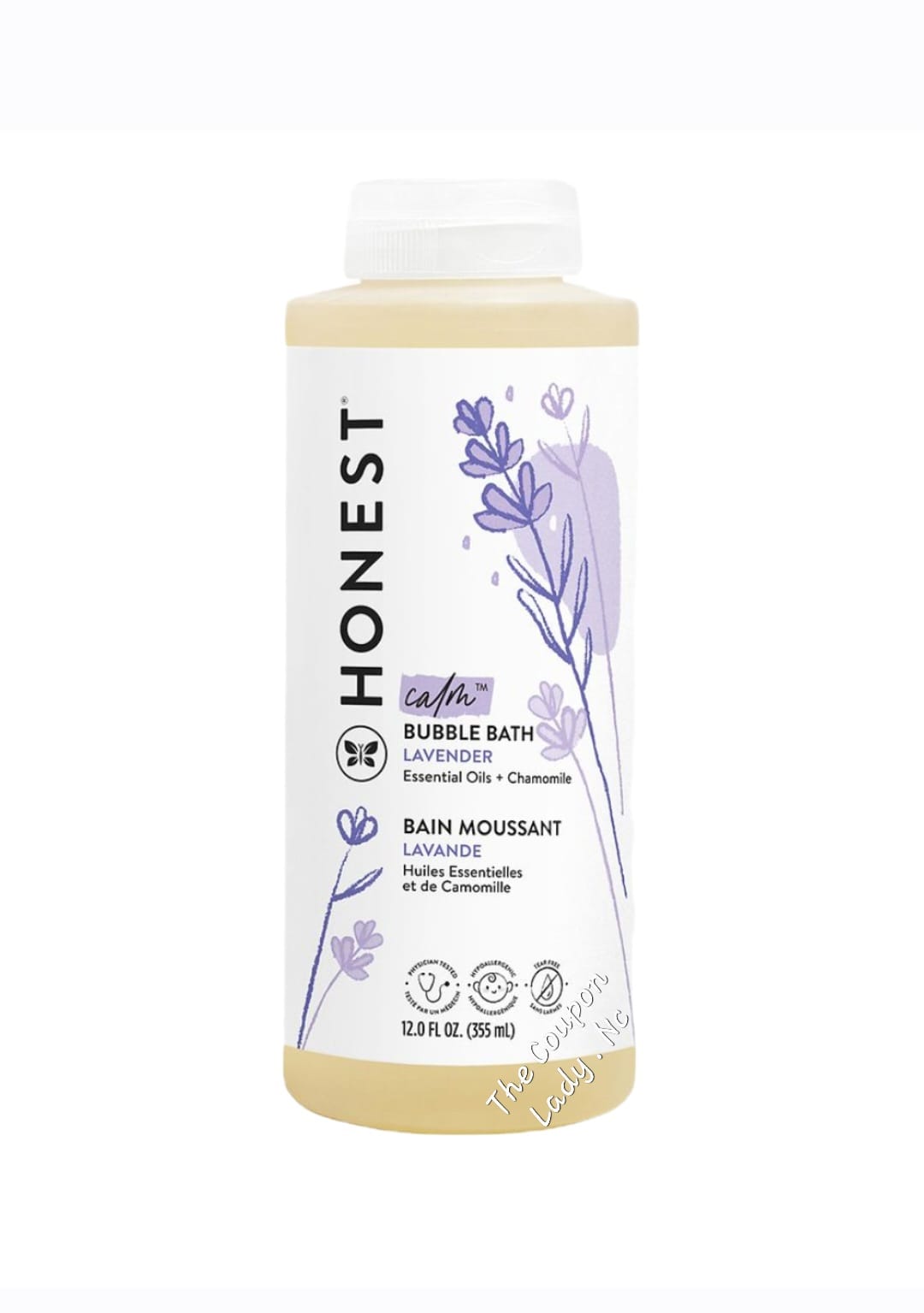 Honest Bubble Bath Lavender 12 fl