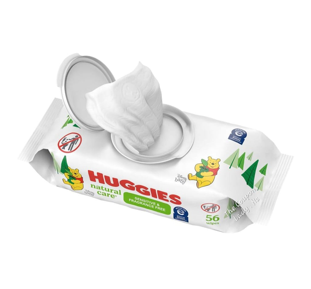 Huggies Bbay Wipes 56 count