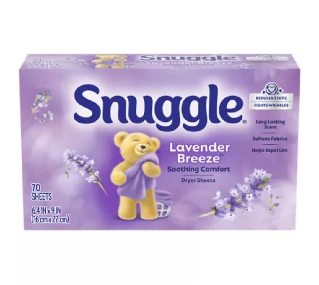 Snuggle Dryer Sheets 70 count