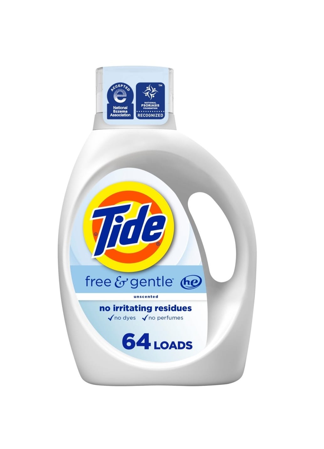 Tide Liquid Loundry Detergent Free & Gentle 84 fl