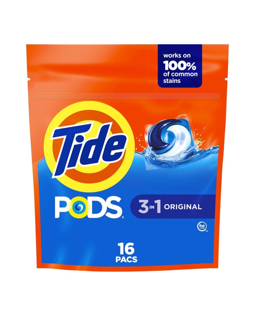 Tide Pods Original 16 Pacs