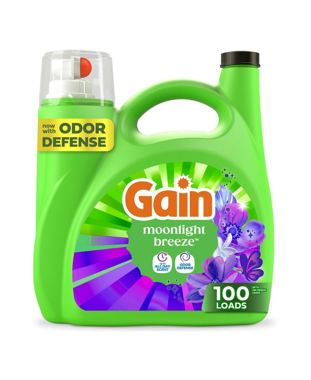 Gain Moonlight Breeze Loundry Detergent 132 fl
