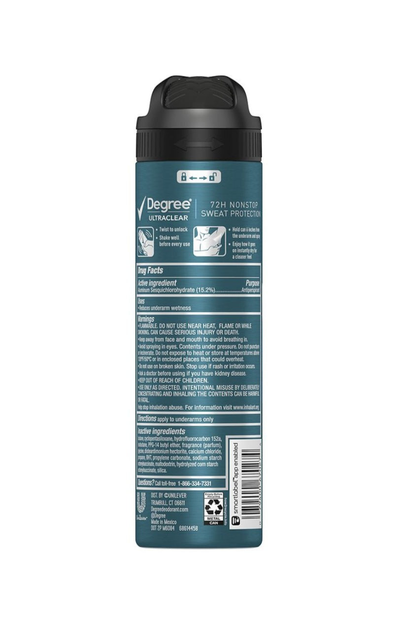 Degree UltraClear Deodorant