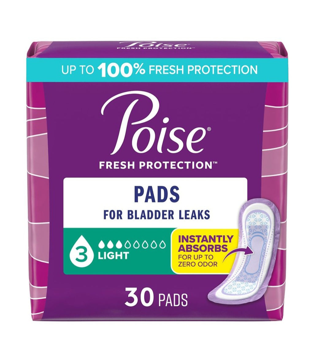 Poise Pads Size 3