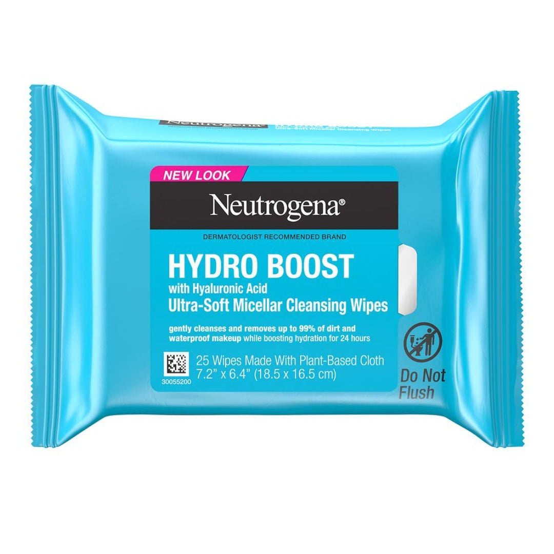 Neutrogena Hydro Boost Ultra Soft Cleansing Towelettes 25 ct.
