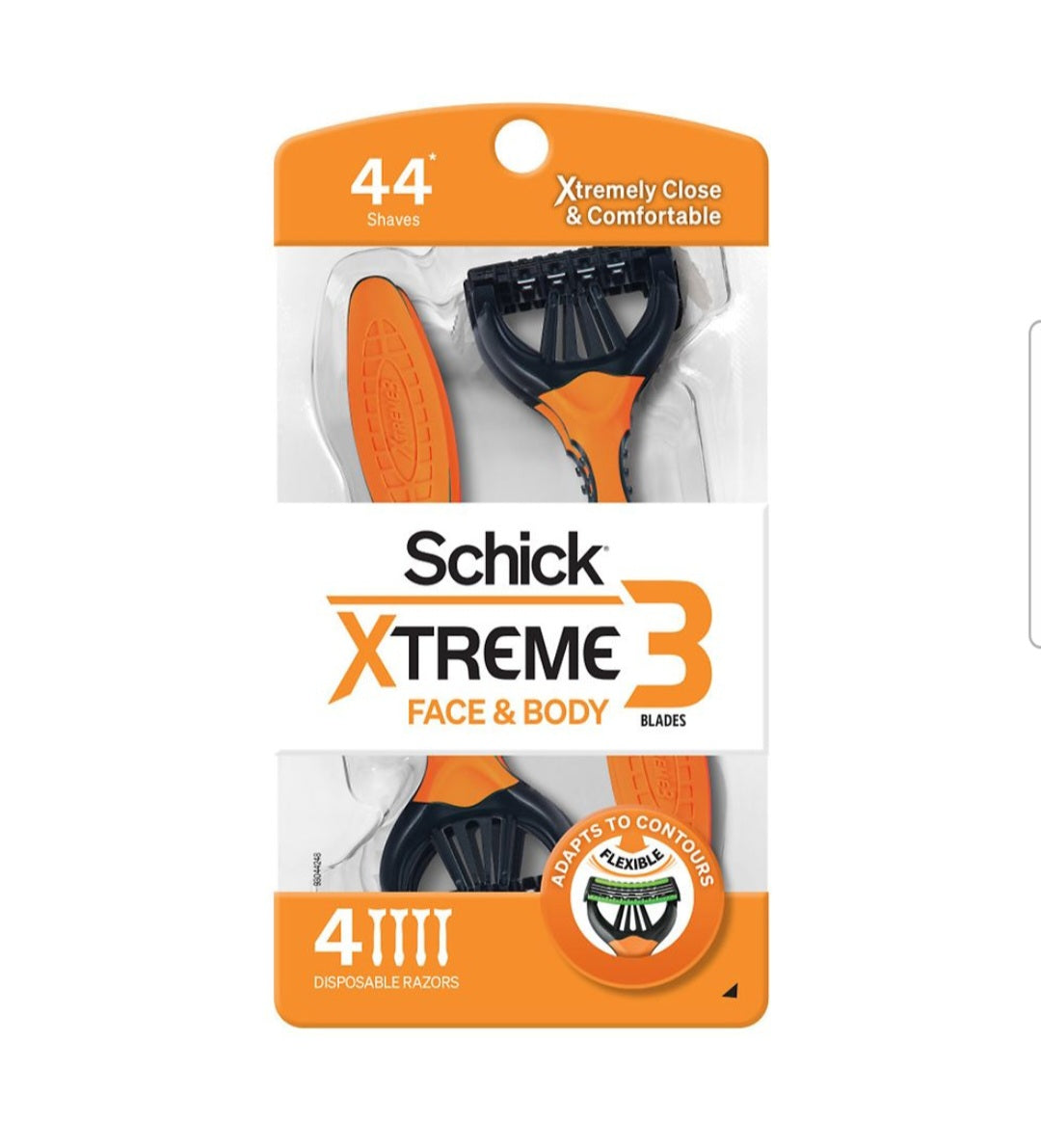 Schick Xtreme3 Face & Body