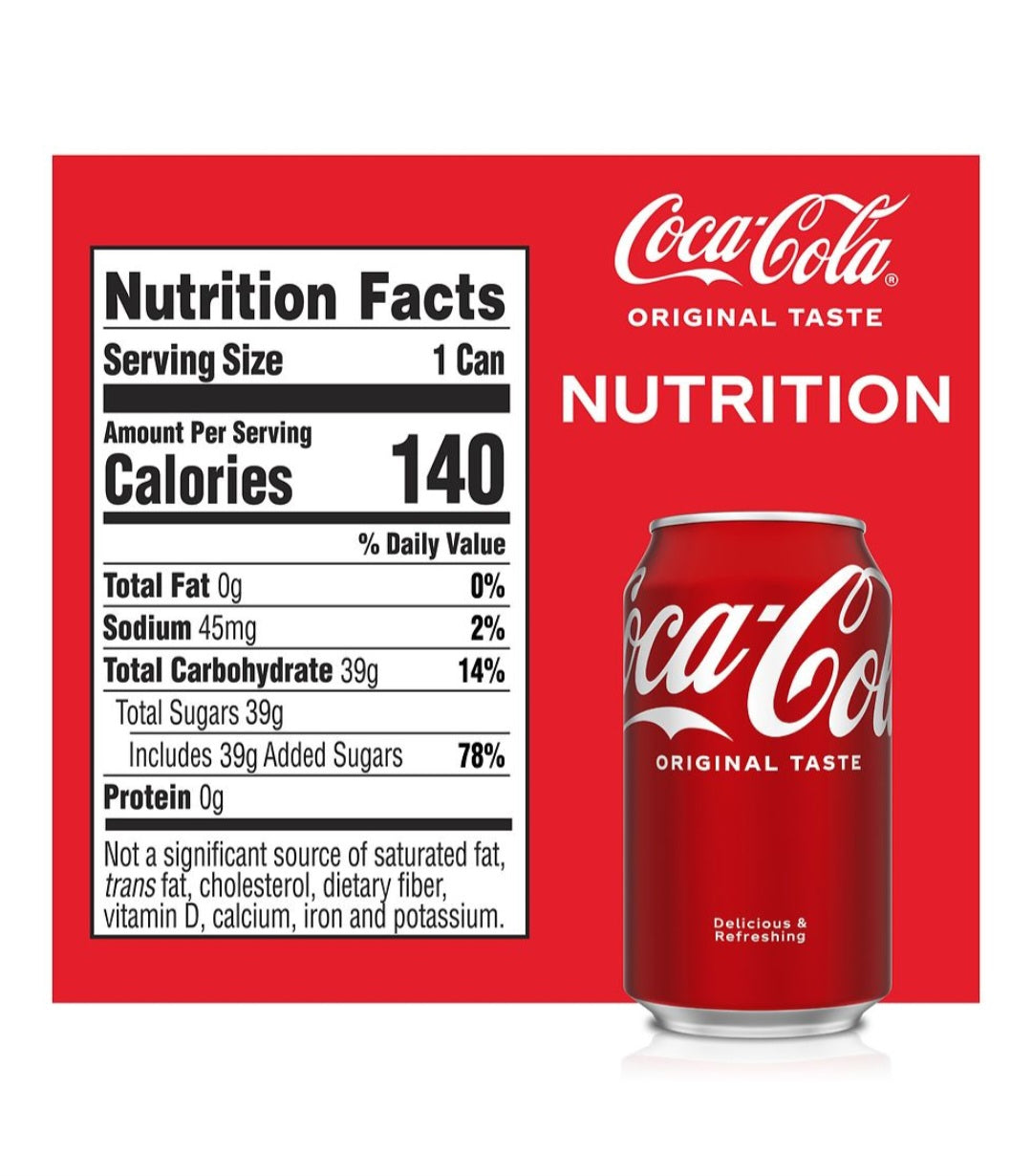 Coca Cola Soda 12 Pack 12 oz