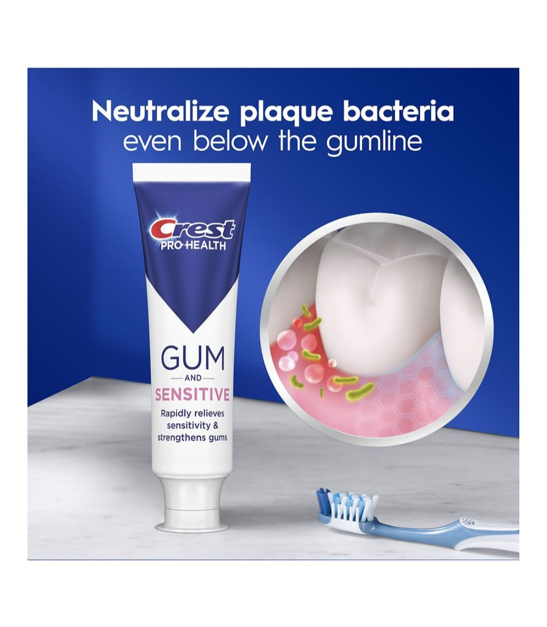 Crest Pro Health Sensitive & Gum 4.8 oz