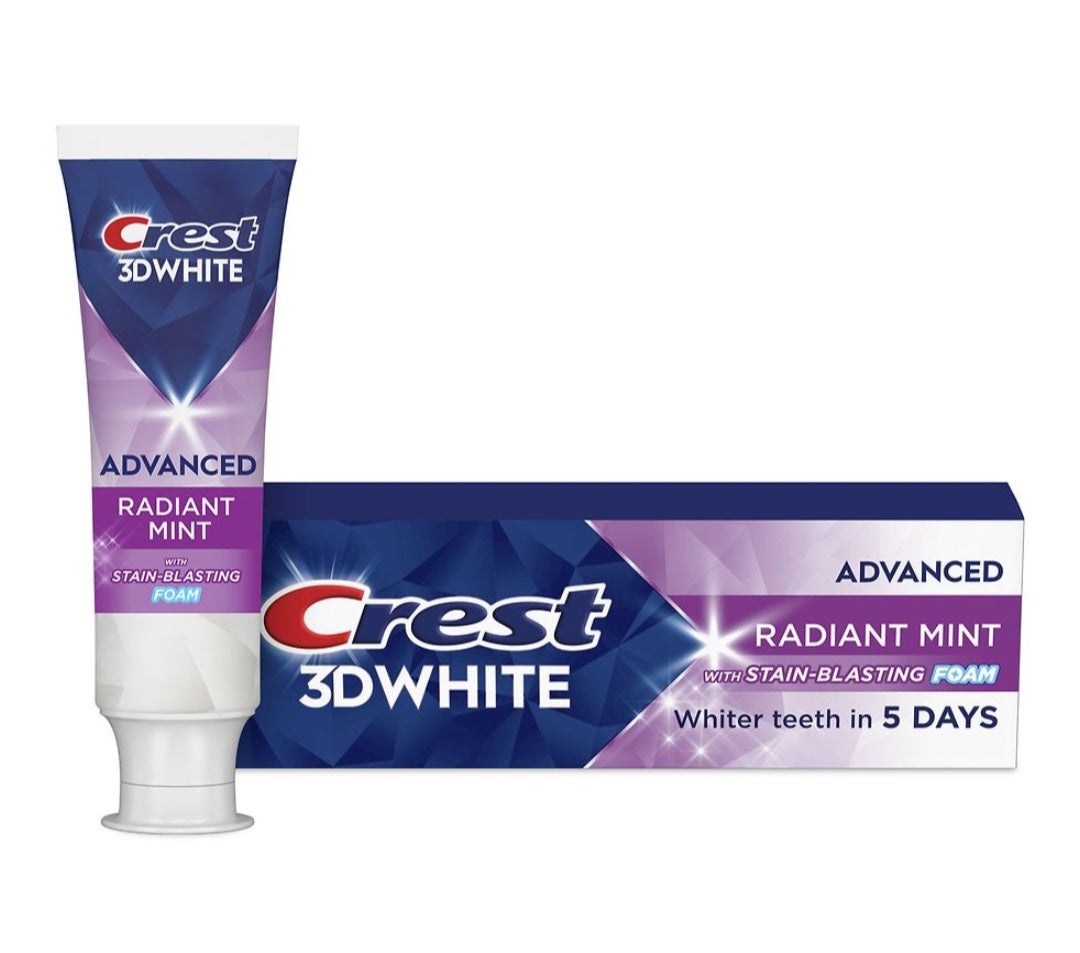 Crest 3D White Radiant Mint 2.4 oz