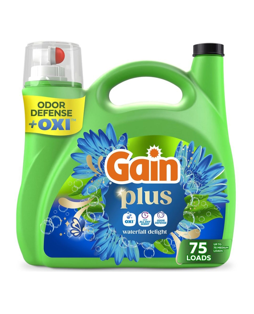 Gain Plus Waterfall Delight Loundry Detergent 99 fl