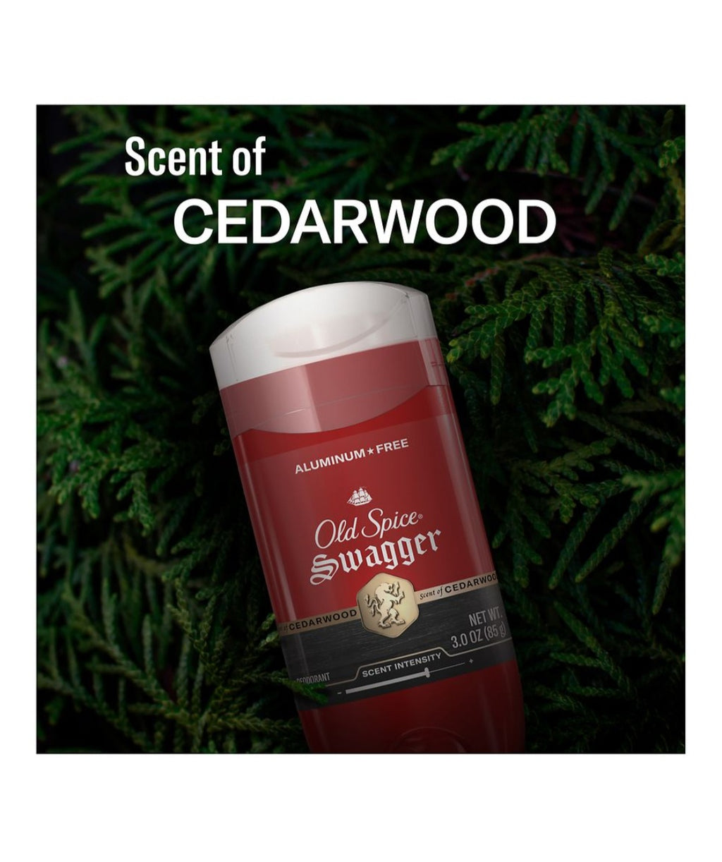 Old Spice Swagger Deodorant Scent of Cedarwood 3 oz
