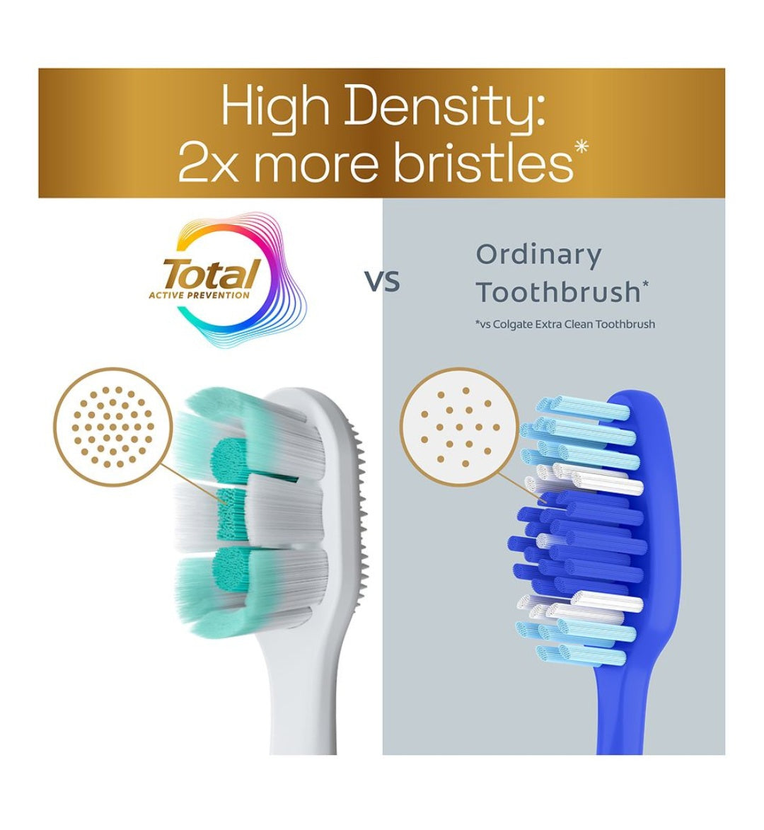 Colgate Total Medium Toothbrush Foaming Clean