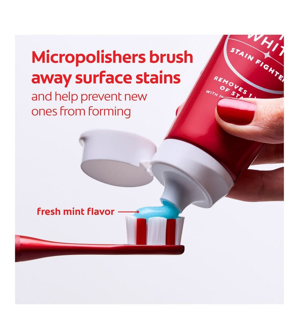 Colgate Optic White Stain Fighter Fresh Mint Gel 4.2 oz