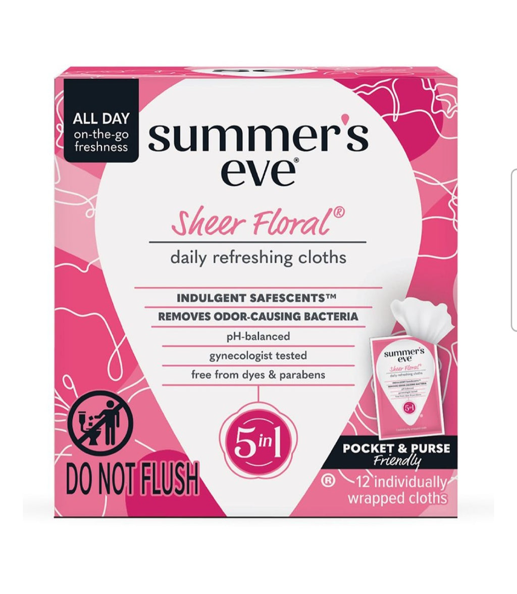 Summer's eve Sheer Floral