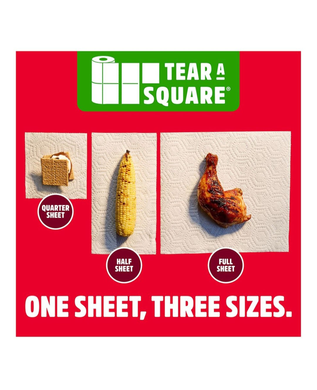 Brawny Tear a Square Paper Towels 2=6