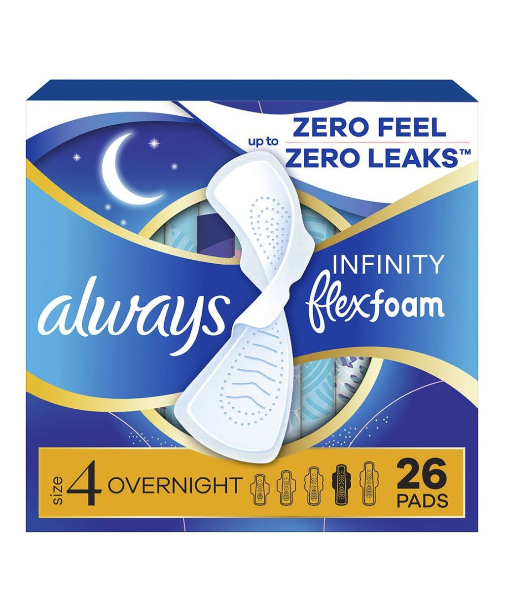 Always Infinity Flex Foam Size 4
