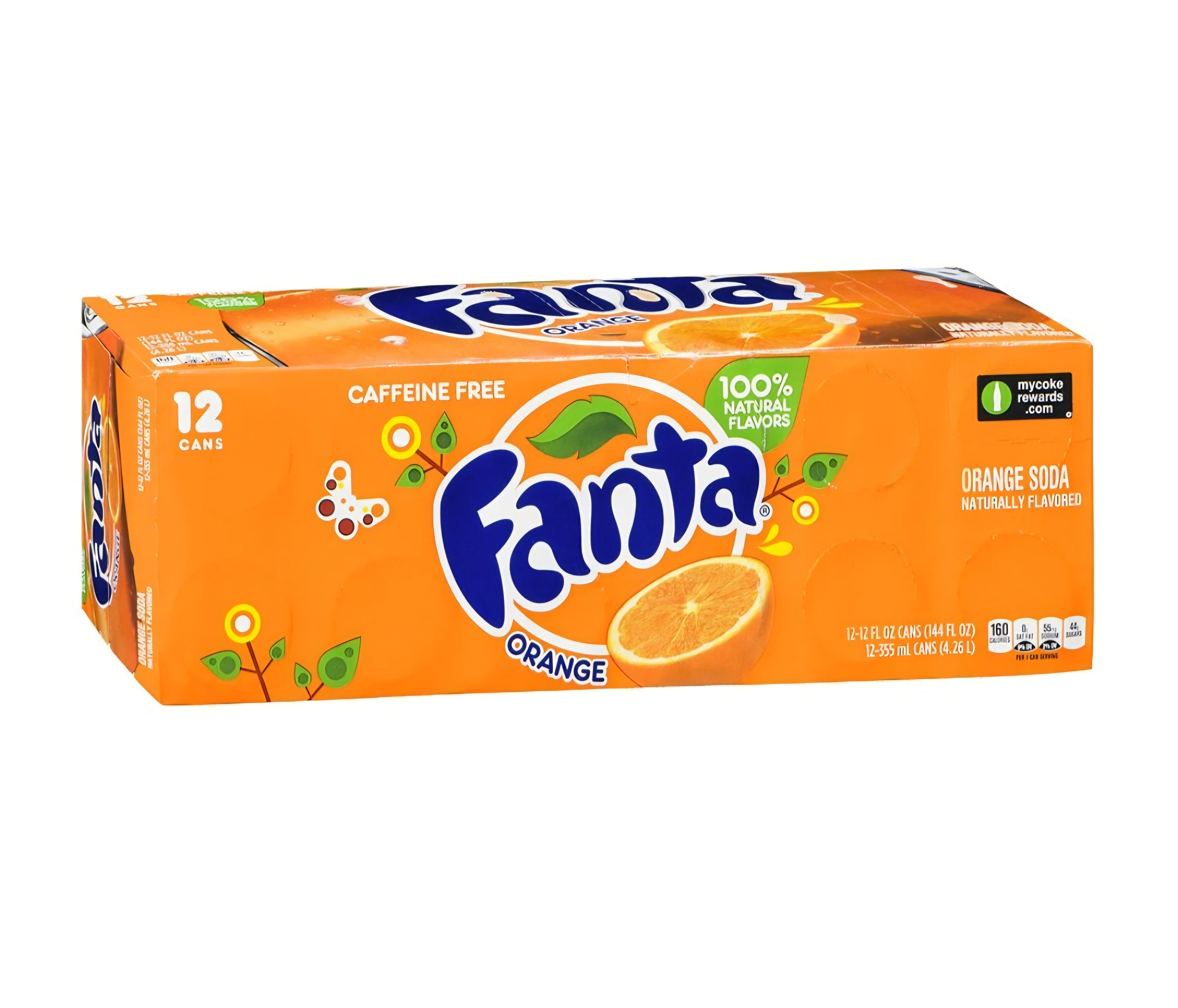 Fanta Orange Soda 12 Pack 12 oz