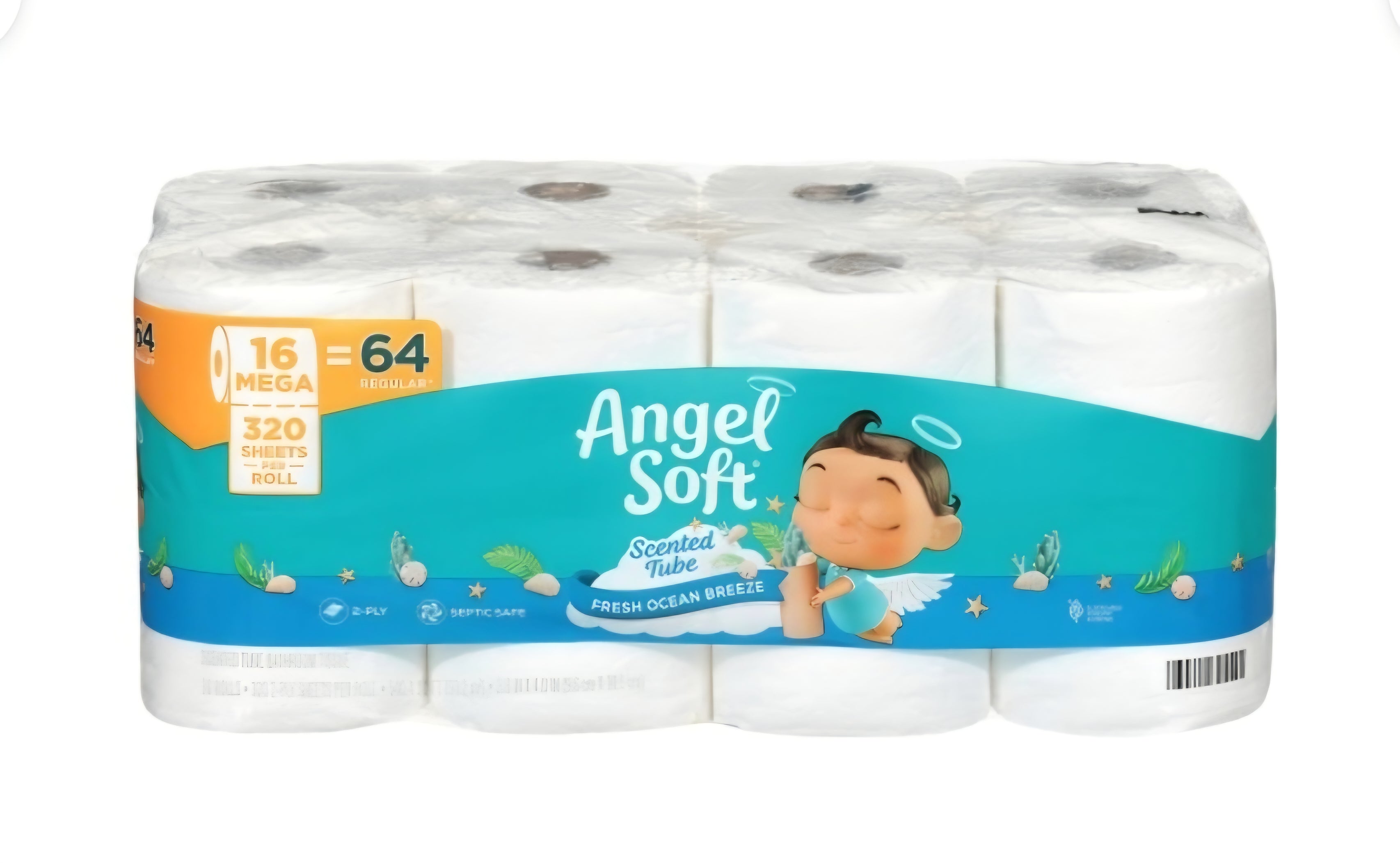 Angel Soft 16=64 Scented Tube
