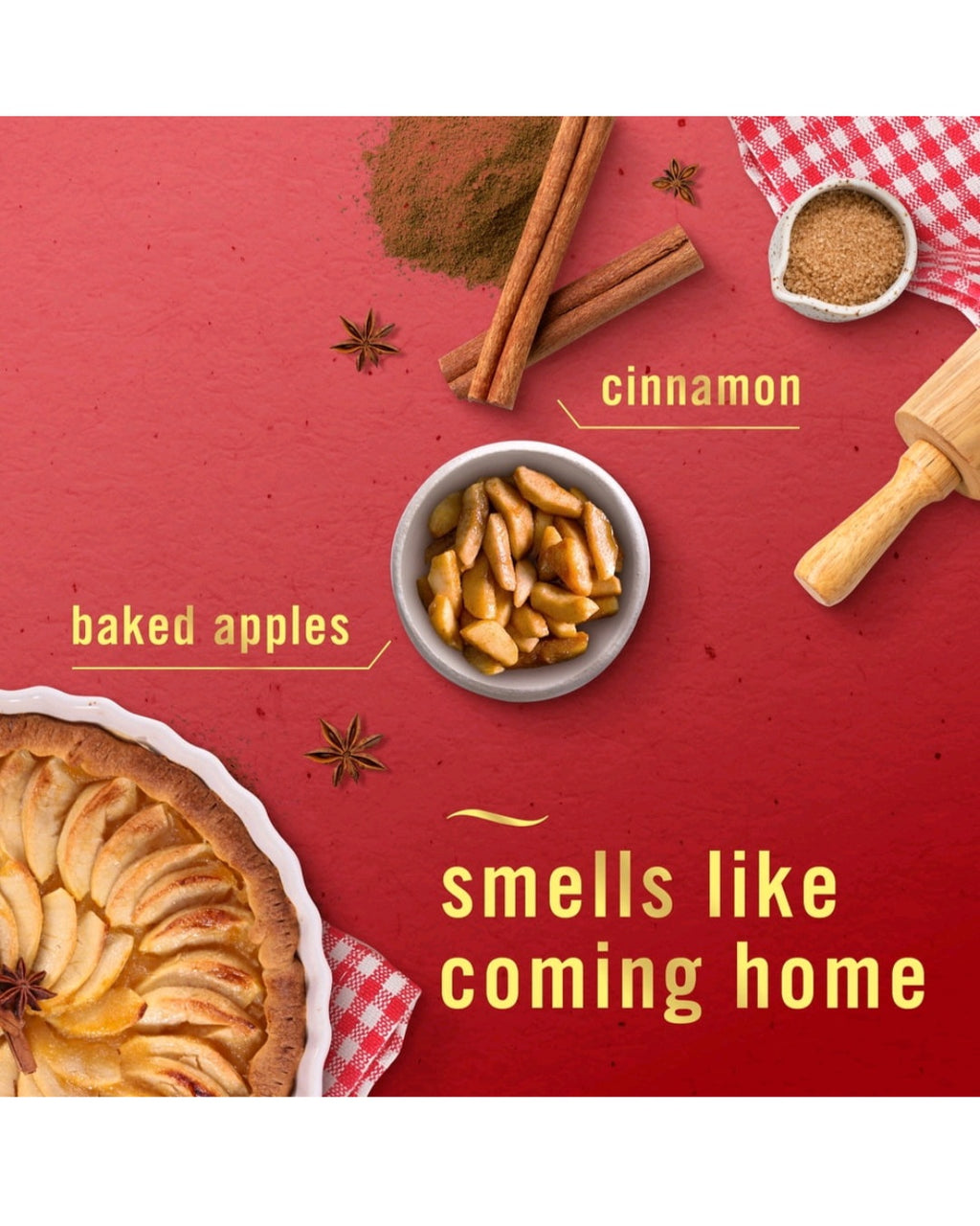 Febreze Plug Scent Booster Baked Cinnamon Apples