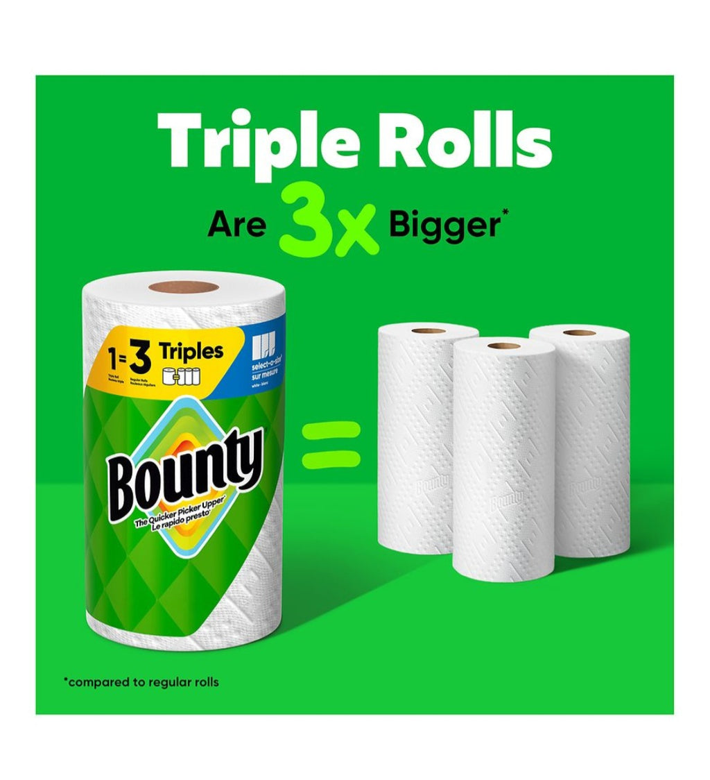 Bounty Paper Towels 2=6