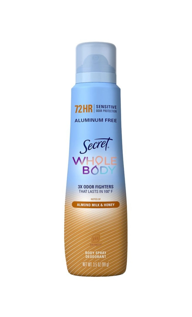 Secret Whole Body Almond Milk 3.5 oz