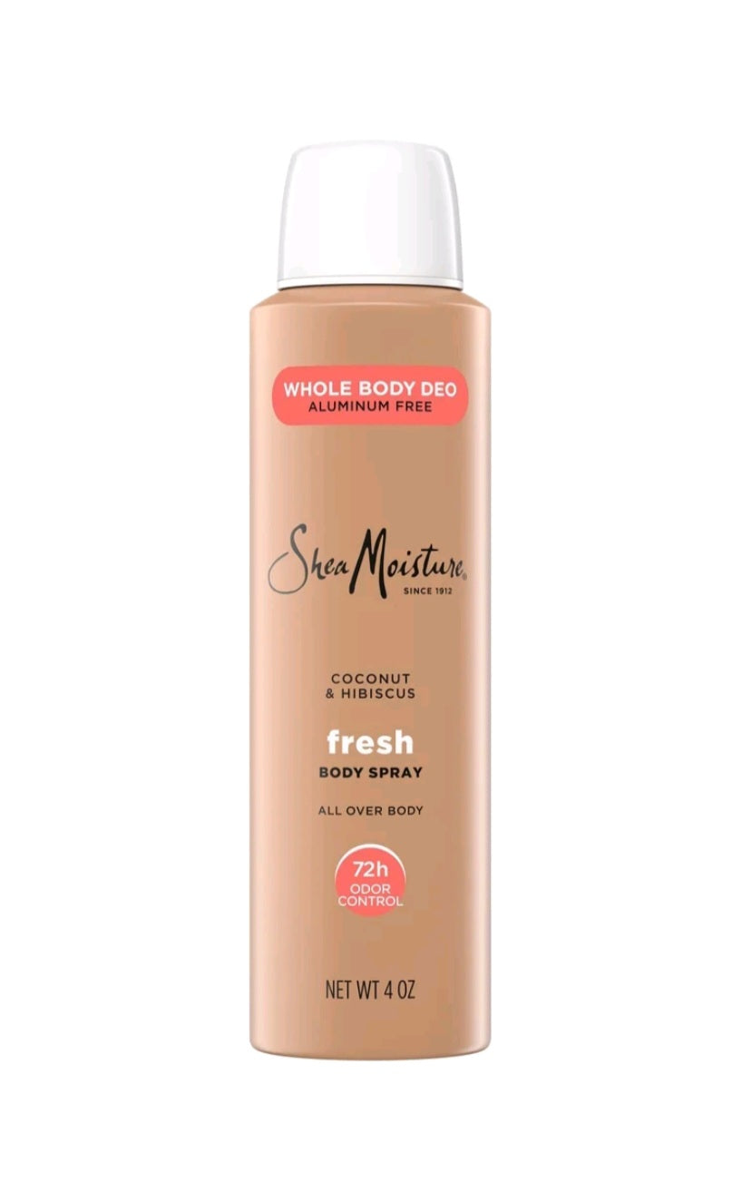 Shea Moisture Fresh Whole Body Deo 4 oz