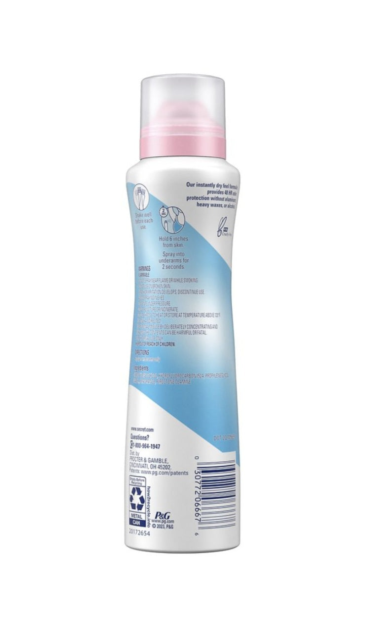 Secret Cherry Blossom Dry Spray 4.1 oz