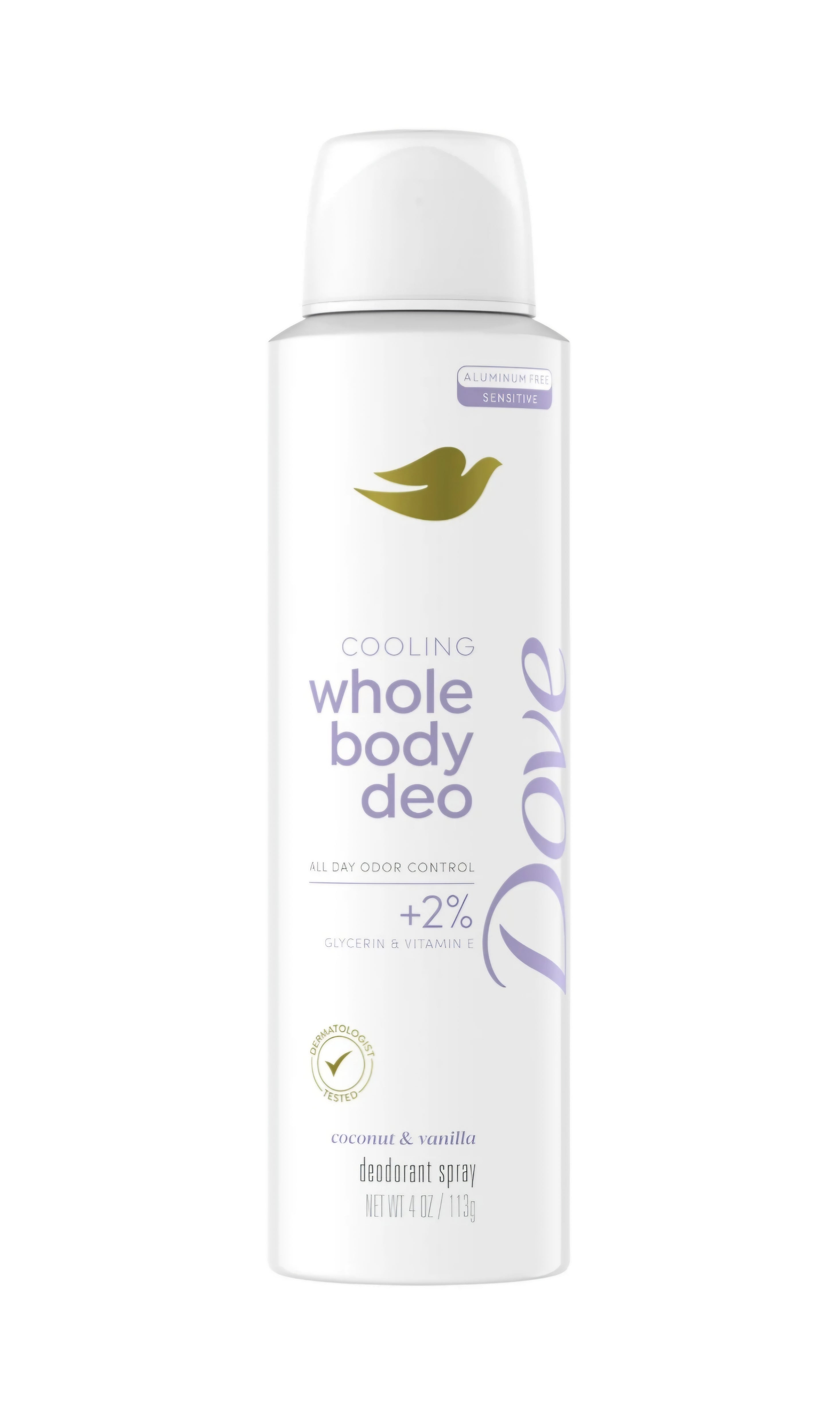 Dove Cooling Whole Body Deo Spray Raspberry & Rose