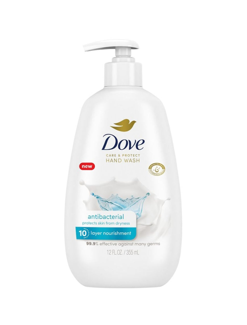 Dove Hand Wash Antibacterial Care 12 fl