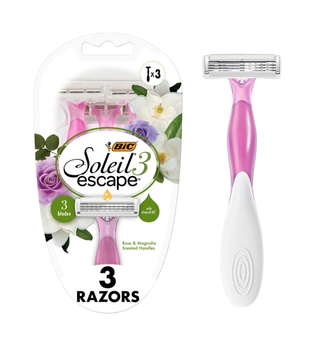 Bic Soleil3 Escape 3 Razors