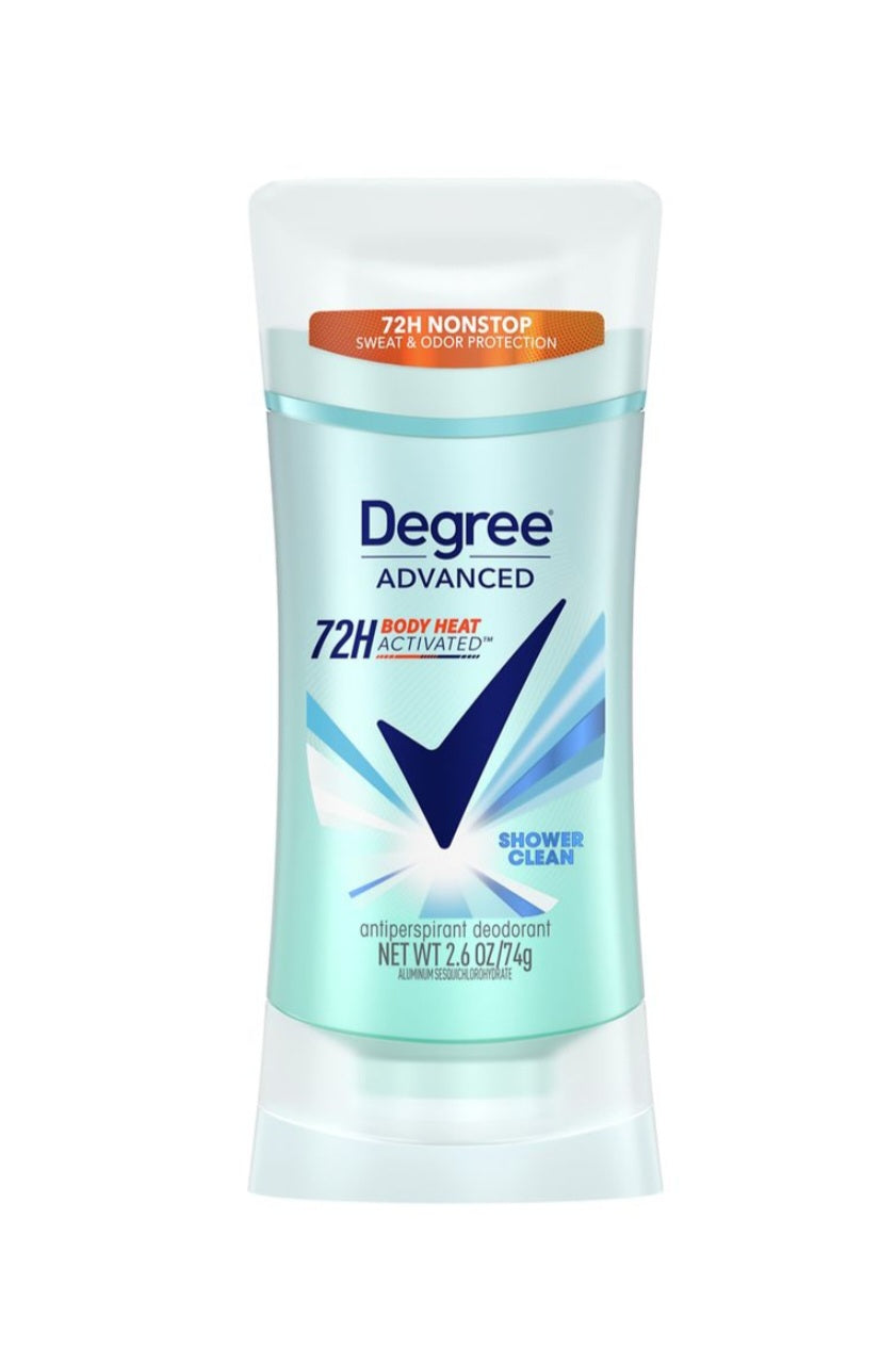 Degree Advance Shower Clean Antiperspirant Deodorant for Women 2.6 oz