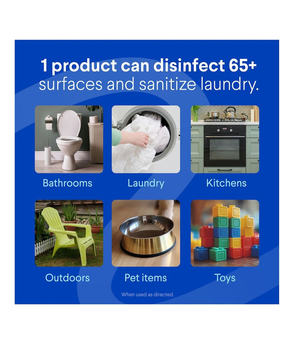 Clorox Desinfecting Bleach 5 in 1   81 oz