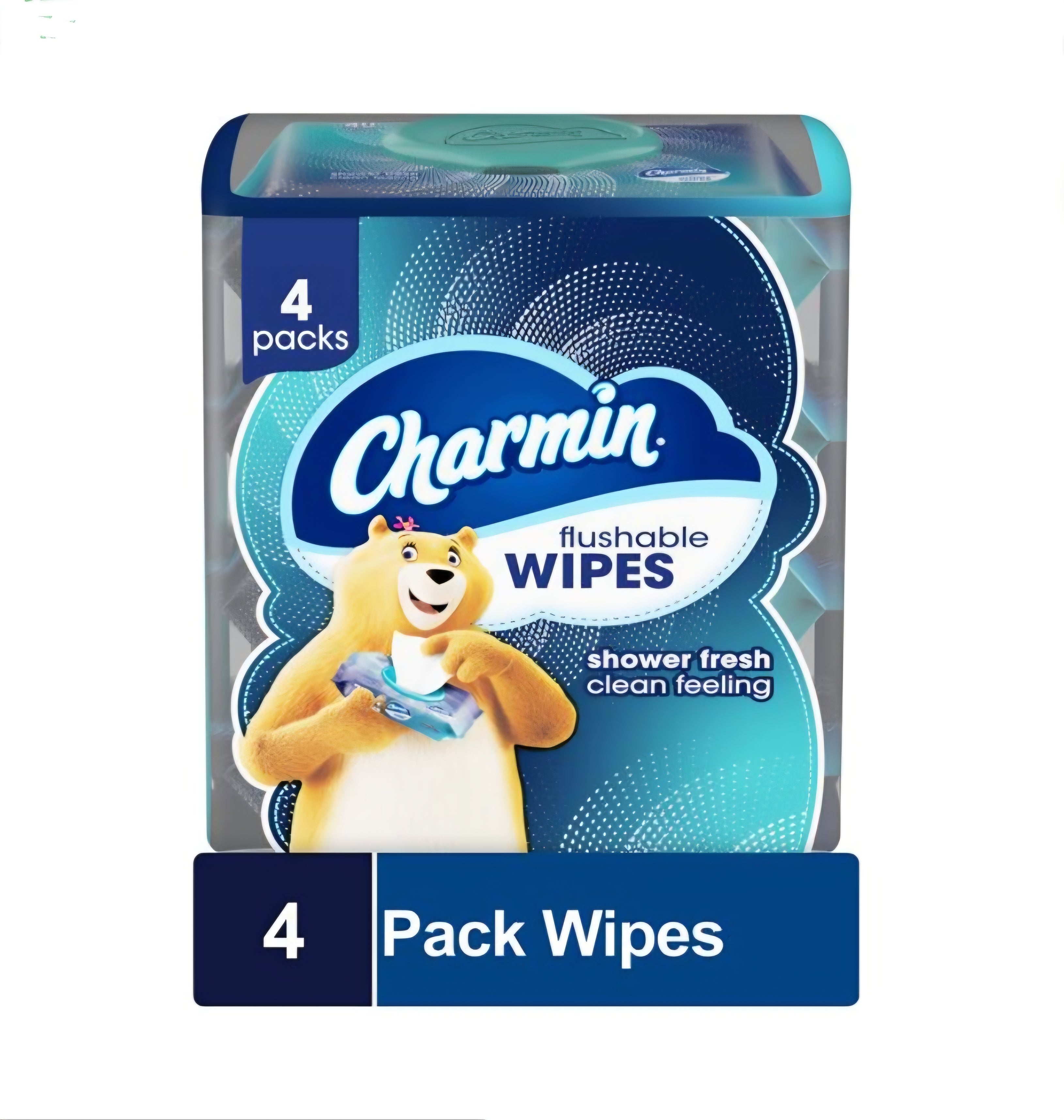Charmin Flushable Wipes 4 Pack