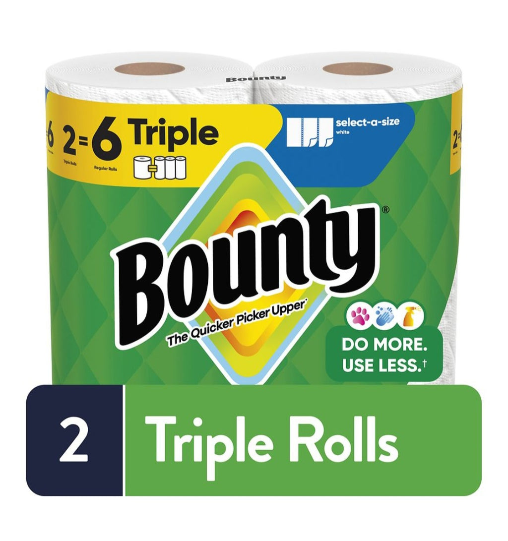 Bounty Paper Towels 2=6