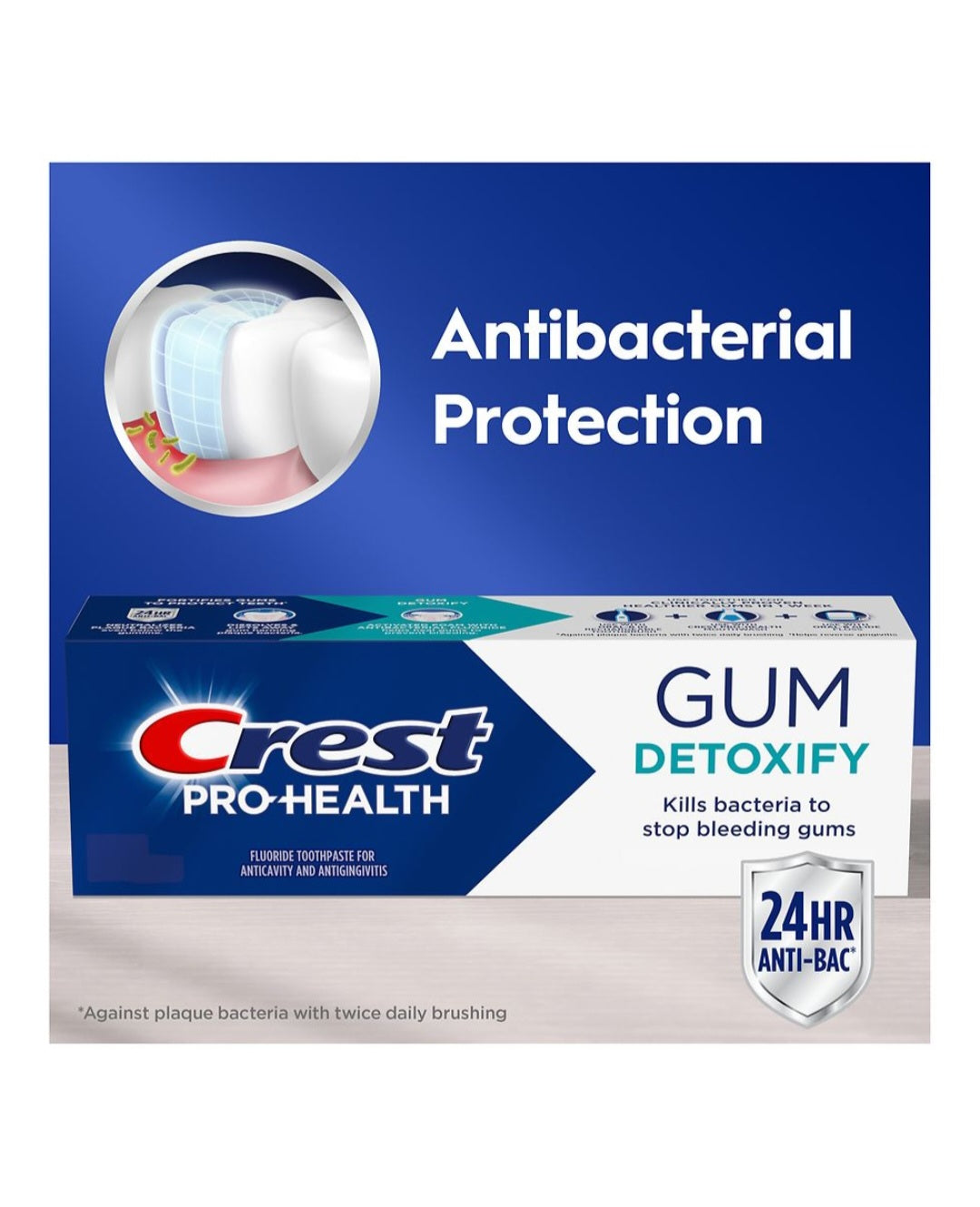 Crest Pro Health Gum Detoxify 2.6 oz