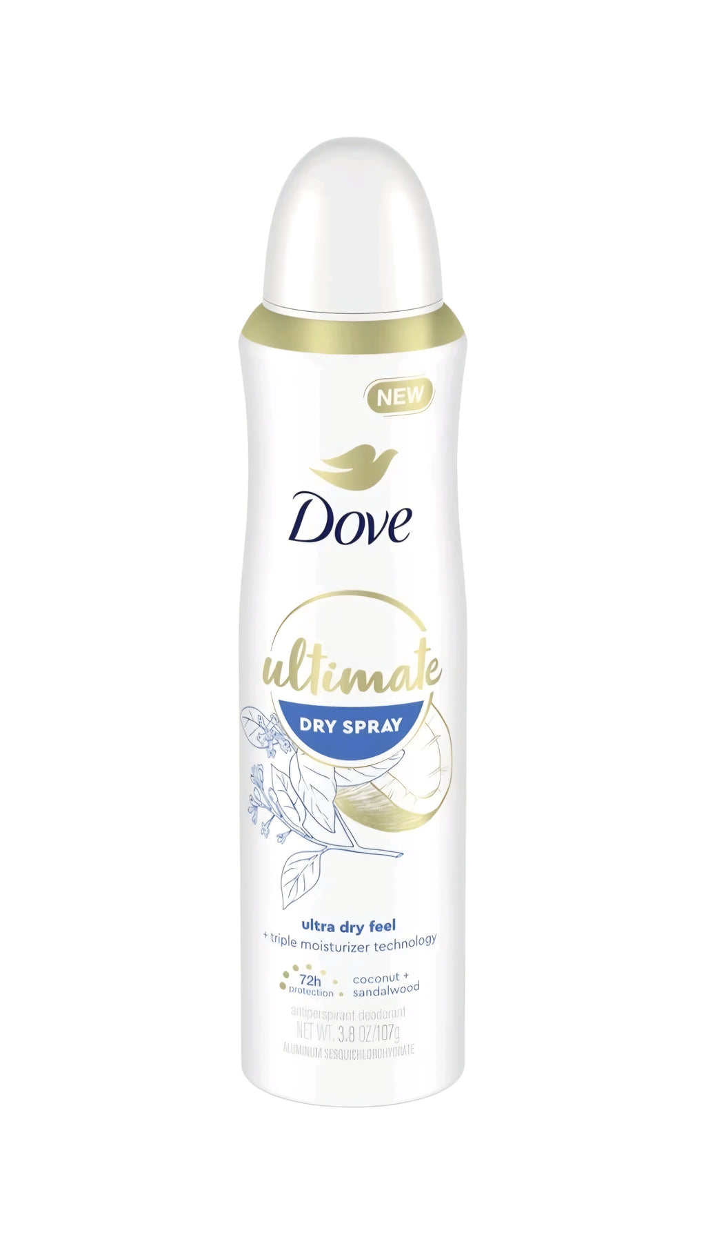 Dove Ultimate Dry Spray 3.8 oz