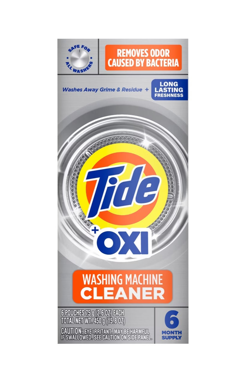 Tide Oxi Washing Machine Cleaner 6 ct