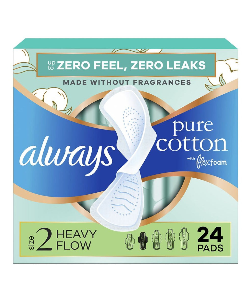 Always Pure Cotton With Flex Foam Size 2