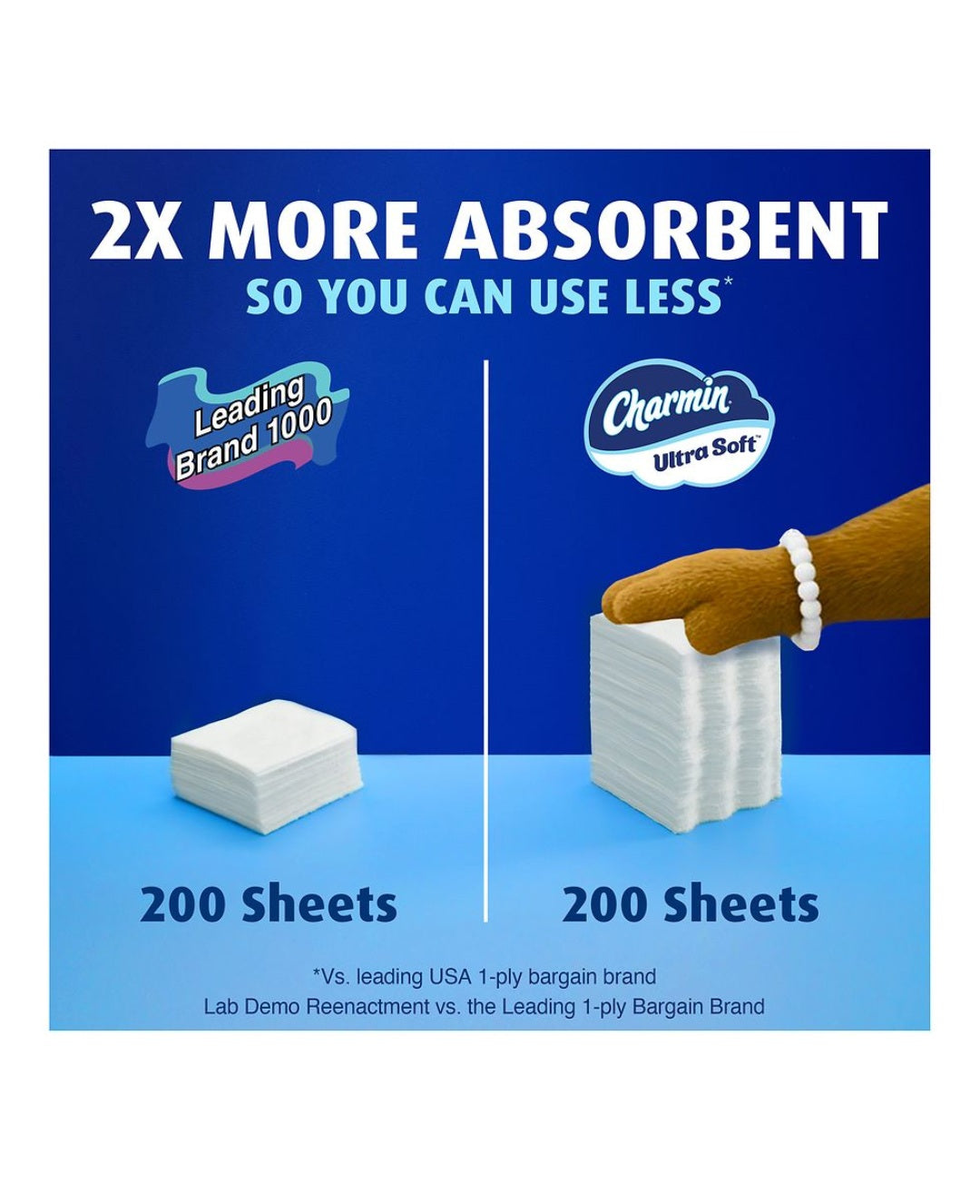 Charmin Ultra Soft 4=16 Mega