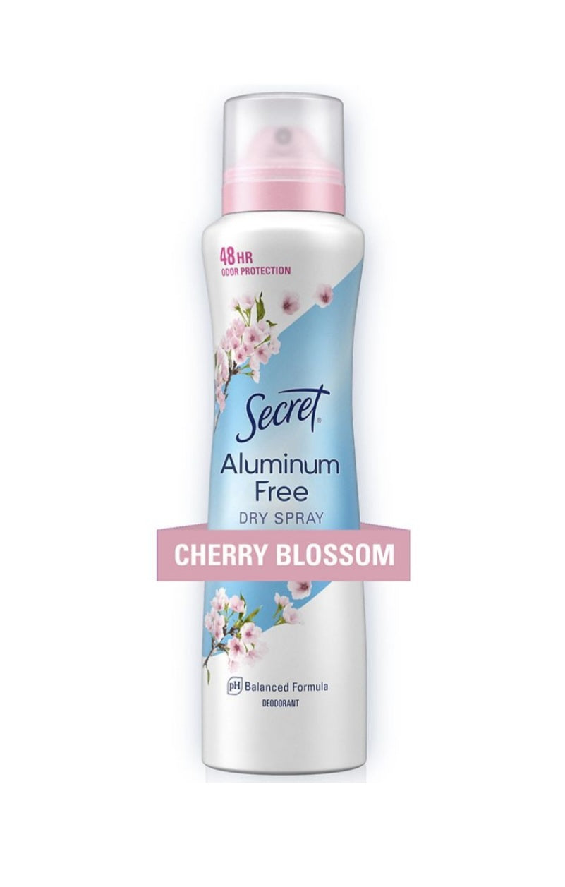 Secret Cherry Blossom Dry Spray 4.1 oz