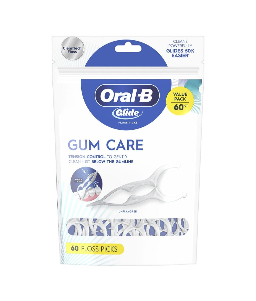 Oral B Glide Gum Care 60 ct