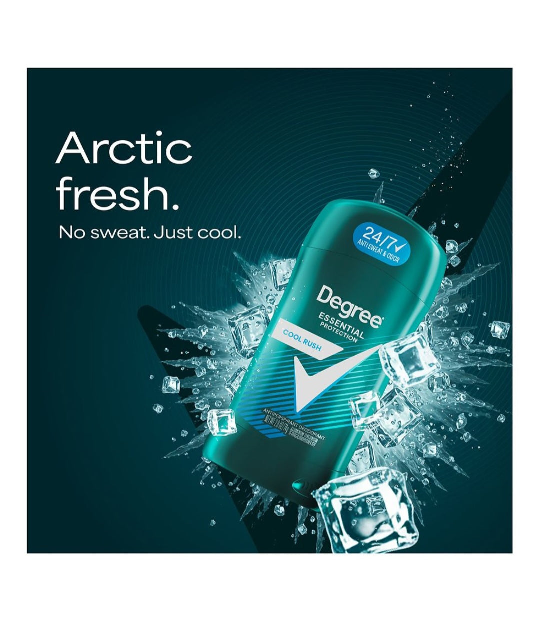 Degree Cool Rush Antiperspirant Deodorant 2.7 oz